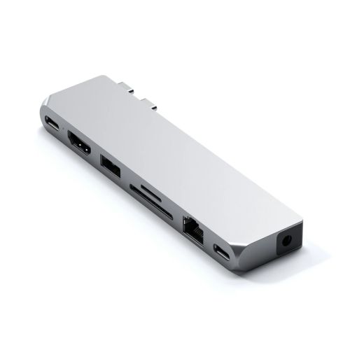 Satechi USB-C PRO Hub Max MacBook Pro M1/M2/M3 Silver