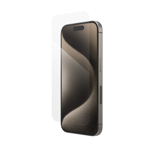 ZAGG invisibleSHIELD Elite+ Case-Friendly GLASS for iPhone 15 Pro