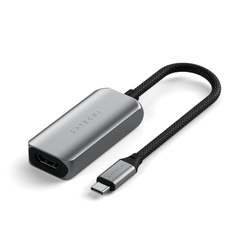 Satechi USB-C to HDMI 2.1 8K 60/120Hz Adapter Space Grey