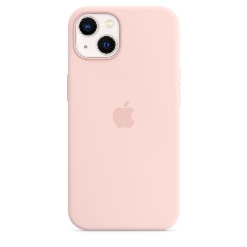 Apple iPhone 13 Silicone Case w/MagSafe Chalk Pink