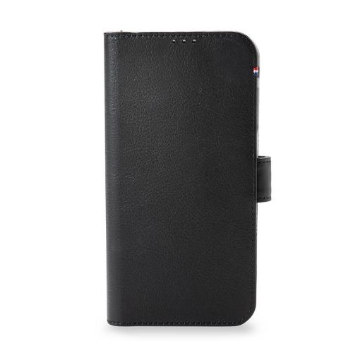 DECODED Detachable Wallet Case iPhone 13 Leather Black