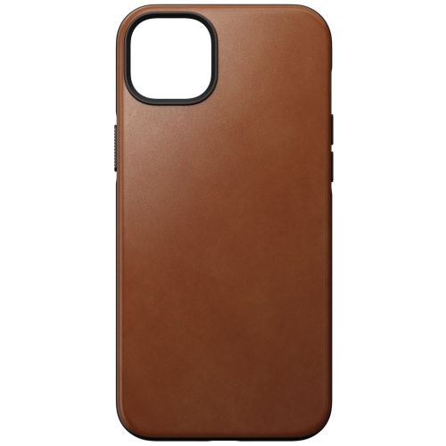 Nomad Modern Leather Case w/MagSafe iPhone 15 Pro Max - English Tan