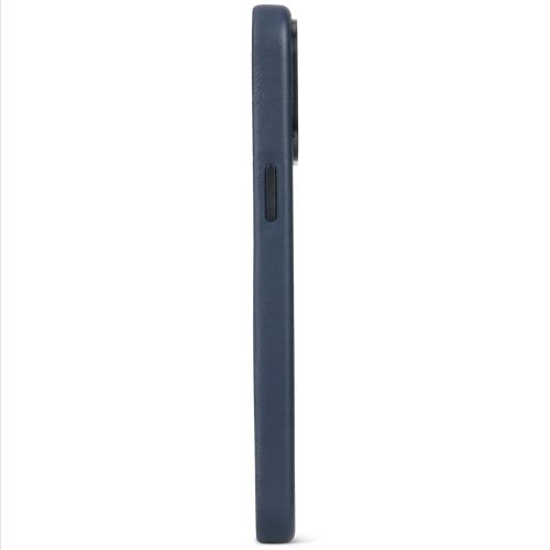DECODED Leather Backcover w/MagSafe for iPhone 15 Pro Max - True Navy