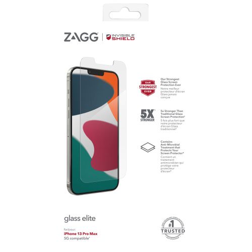ZAGG invisibleSHIELD Elite Case-Friendly GLASS for iPhone 14 Pro Max