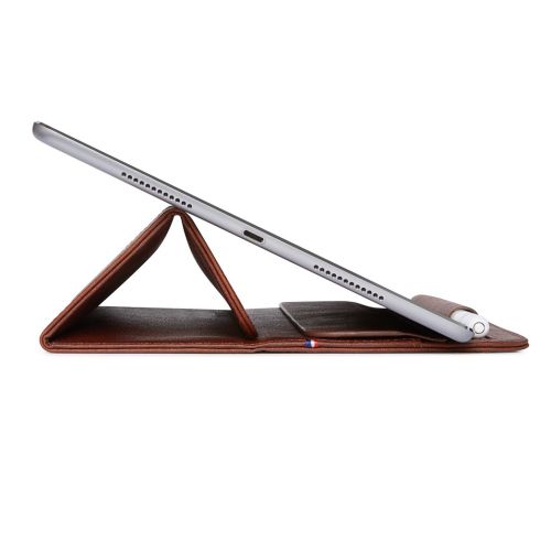 Decoded Leather Foldable Sleeve for iPad up to 11 inch (Brown Oak)