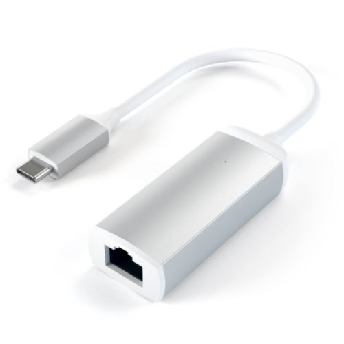 Satechi USB-C Gigabit Ethernet Adapter Silver