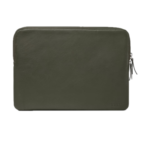 TRUNK Leather Sleeve 13" - Green