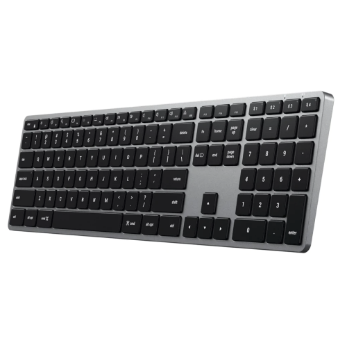 Satechi Aluminum Bluetooth X3 Keyboard + Numpad SF/SWE - Space Grey