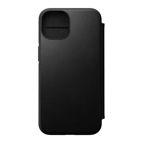 Nomad Modern Leather Folio w/MagSafe iPhone 14 - Black