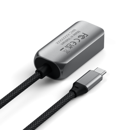 Satechi USB-C to 2.5 Gigabit Ethernet Adapter Space Grey