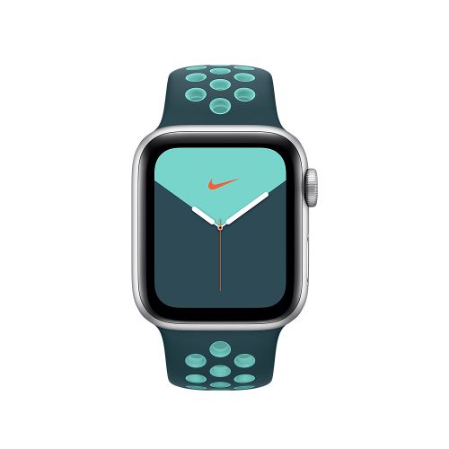 Apple Watch 40mm Nike Sport Band Midnight Turquoise/Aurora Green