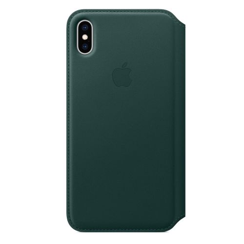 Apple iPhone XS Max Leather Folio Forest Green