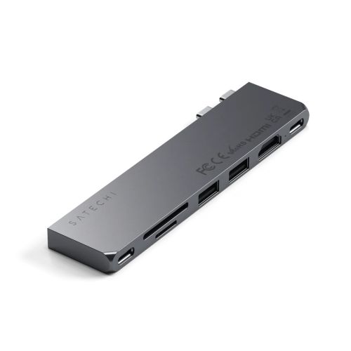 Satechi USB-C PRO Hub Slim MacBook Air M2/M3 Space Grey