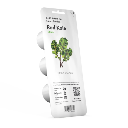 Click and Grow Smart Garden Refill 3-pack - Red Kale