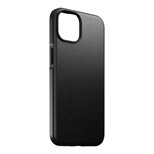 Nomad Modern Leather Case w/MagSafe iPhone 14 - Black