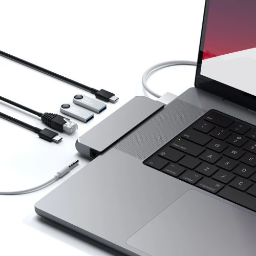 Satechi USB-C PRO Hub Mini MacBook Pro M1/M2/M3 Space Grey
