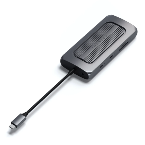 Satechi USB-C Aluminum MultiPort MX Dual 4K HDMI /Ethernet Adapter Space Grey