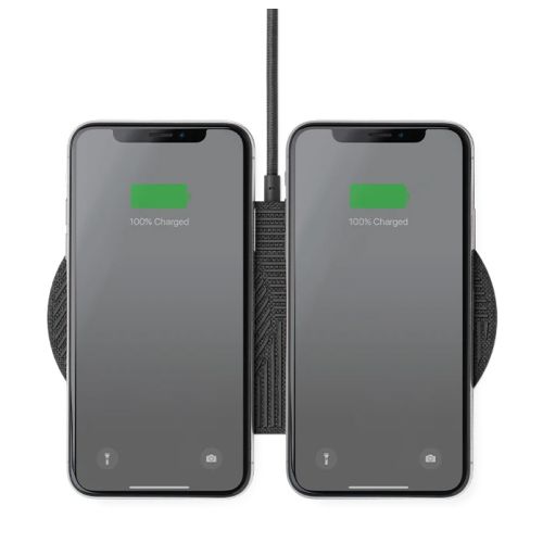 Native Union Drop XL Wireless Charger Qi 2x10W w/Power Supply Slate