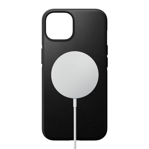 Nomad Modern Leather Case w/MagSafe iPhone 14 - Black