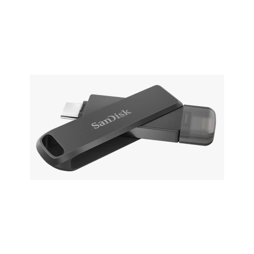 SanDisk iXpand Luxe 128GB USB-C/Lightning Flash muisti