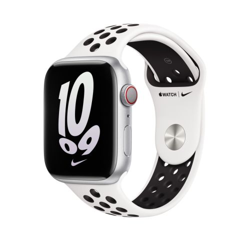 Apple Watch 45mm Nike Sport Band Summit White/Black