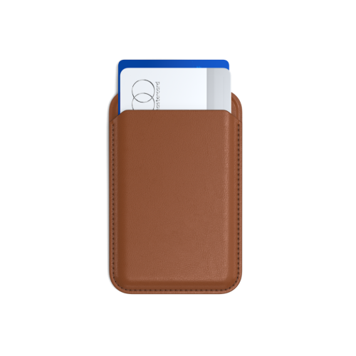 Satechi Magnetic Wallet Stand Brown